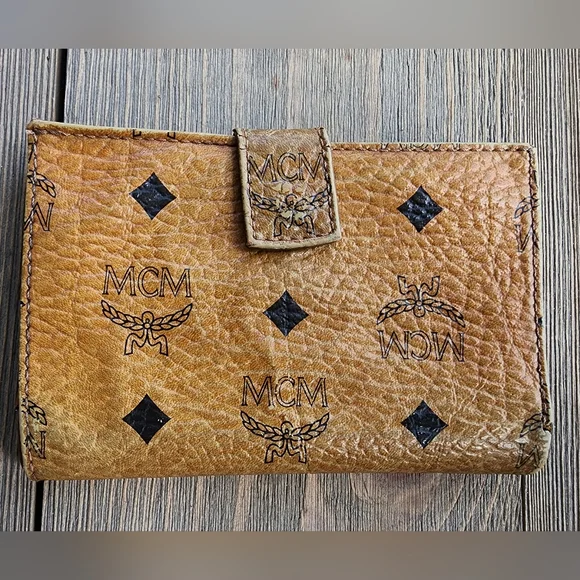 MCM Other Mcm Vintage Monogram Mens Brown Button Closure